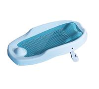 EIMSOAH Supporto per Bagnetto, Staffa per Doccia Infantile, Cuscino Antiscivolo con Rete Ad Asciugatura Rapida e Design Bionico Dell'utero, per la Sicurezza e il Comfort del Bagnetto (Blu)