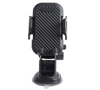 EIMSOAH Supporto per Telefono con Ventosa Telescopica, Rotazione, Supporto di Navigazione Guida Comoda, in Lega