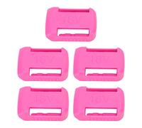 EIMSOAH Supporto Porta Batteria in ABS Rosa da 14 V-60 V per XR Flexvolt/MAX Flexvolt, Fibbia per Batteria da 5 Pezzi per Organizzazione e Facile Accesso, Adatto per Batterie per Utensili da 14-60