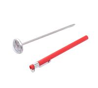 EIMSOAH Termometro da per Alimenti a Lettura Istantanea Termometro in Acciaio Inossidabile di Facile Lettura per Friggere, Liquidi, Preparare Caramelle, Affumicatore per Barbecue, Perfetto per