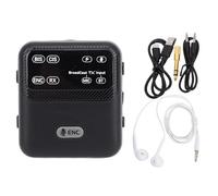 EIMSOAH Trasmettitore Ricevitore Bluetooth 6.0, Adattatore TX Bluetooth 2 in 1 con Audio di Trasmissione AAC ENC, Aux da 3,5 Mm per Lezioni, Visite Guidate, Riunioni Didattiche