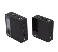 EIMSOAH Trasmettitore Wireless Lavalier Mike per la Riduzione del Rumore Mike Portatile per Fotocamere DSLR Smartphone Tablet, per Brevi Riprese Video (Versione inglese)