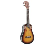 EIMSOAH Ukulele in Legno da 23 Pollici con Equalizzatore a 3 Bande | Ukulele con corpo in abete, tastiera in palissandro, equalizzatore integrato per performance sul palco