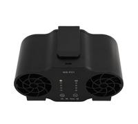 EIMSOAH Ventilatore Portatile Preciso Ventilatore con Clamp/Holder in Avanti Ricaricabile Tramite USB Multifunzionale per L'estate All'aperto, Materiale ABS (5000mAh)
