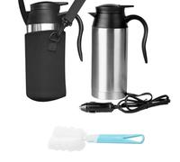 EIMZU Bollitore elettrico 12 Volt auto, bollitore elettrico da 12 V, bollitore elettrico da 750 ml, accendisigari da auto, bollitore da viaggio, per caffè con acqua calda