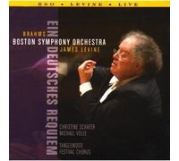 Ein Deutsches Requiem (CD) Brahms James Levine Boston Symphony