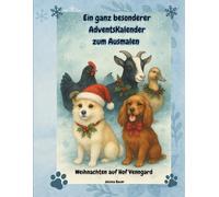 Ein ganz besonderer Adventskalender zum Ausmalen: Weihnachten auf Hof Venngard