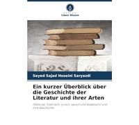 Ein kurzer Überblick über die Geschichte der Literatur und ihrer Arten: (fiktional, historisch, lyrisch, episch und didaktisch) und ihre Geschichte