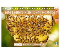 Ein Leben für den Honig - Bienen und Imker (Tischkalender 2026 DIN A5 quer), CALVENDO Monatskalender: Die Welt der Imkerei: Blüten, Bienen, Honig