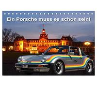 Ein Porsche muss es schon sein! (Tischkalender 2026 DIN A5 quer), CALVENDO Monatskalender: Porsche Traumautos bb Rainbow und Moonracer