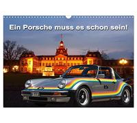 Ein Porsche muss es schon sein! (Wandkalender 2026 DIN A3 quer), CALVENDO Monatskalender: Porsche Traumautos bb Rainbow und Moonracer