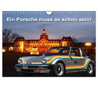 Ein Porsche muss es schon sein! (Wandkalender 2026 DIN A4 quer), CALVENDO Monatskalender: Porsche Traumautos bb Rainbow und Moonracer