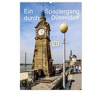 Ein Spaziergang durch Düsseldorf (Wandkalender 2026 DIN A2 hoch), CALVENDO Monatskalender: Eine Stadt voller interessanter Ecken, an denen man gerne verweilt
