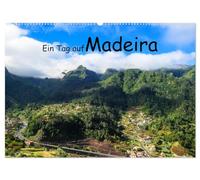 Ein Tag auf Madeira (Wandkalender 2026 DIN A2 quer), CALVENDO Monatskalender: Stimmungsvoller Ausflugstag auf der Blumeninsel Madeira