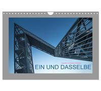 EIN UND DASSELBE (Wandkalender 2026 DIN A4 quer), CALVENDO Monatskalender: Das Polygon im Saarland, eine architektonische Meisterleistung, wie ich finde