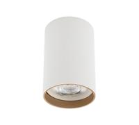 Einbaustrahler Metallo Cucina Corridoio GU10 Ø5 , 5 CM Tondo Oro Bianco Soffitto