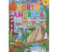 Eine Reise durch Nordamerika: Über 150 detailverliebte Ausmalmotive für kreative Erwachsene