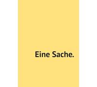 Eine Sache.: Eine Frage. Eine Antwort. | Minimalistisches 5-Minuten-Tagebuch für mehr Klarheit & Achtsamkeit im Alltag | Selbstfürsorge-Notizbuch mit ... Fragen | 4 Farben zur Auswahl | undatiert