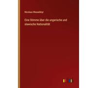 Eine Stimme über die ungarische und slawische Nationalität