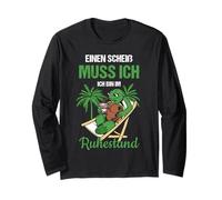 Einen scheiß ICH Bin Im Ruhestand Rente Maglia a Manica
