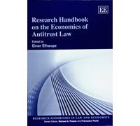 Einer R. Elhauge Research Handbook on the Economics of Antitrust Law (Tascabile)