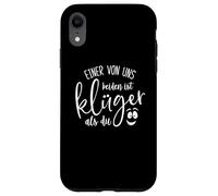 Einer Von Uns Beiden Ist Klüger Als Du Custodia per iPhone XR