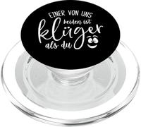 Einer Von Uns Beiden Ist Klüger Als Du PopSockets PopGrip per MagSafe