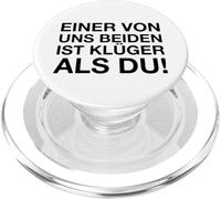 Einer Von Uns Beiden Ist Klüger Als Du PopSockets PopGrip per MagSafe