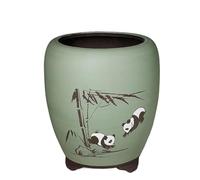 EINES Vasi per Piante da Giardino per Interni All'aperto Vaso for Fiori in Argilla Viola, Vaso for Piante, Vaso for Fiori in Ceramica Fioriere con Fori di Drenaggio