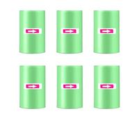 Einesin 6 x 20 sacchetti per la spazzatura dell'auto, piccoli sacchi per la spazzatura per auto, antistrappo e a tenuta stagna