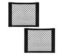 EINESIN Rete Portaoggetti Tasca Organizer, Rete Baule Auto per Car Sedile Groceries, Tasca Telo Protettivo Mesh Net per Universale per SUV, Truck di Auto (2 pezzi), 30 x 25 cm