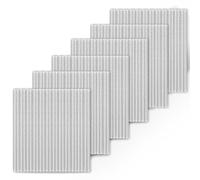 Einfa Colla a Caldo 7mm - Glitterato Argento Hot Melt Glue Sticks 72 Pack - 7mm x 100mm Ricarica Colla a Caldo per Pistola - Glitter Silver per Scrapbooking Sigillatura Crafts DIY