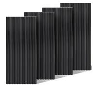 Einfa Nero Stick Colla a Caldo - 48 Pack Nera Hot Melt Glue Sticks per Crafts DIY - Ricariche Colla a Caldo 7x200mm per Pistola 7mm per Imballaggio Regalo Decorazione Repairs