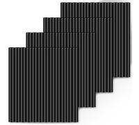 Einfa Stick Colla a Caldo Nera - 48 Pack 11x100mm Hot Melt Glue Sticks per Bomboniere per Feste Imballaggio - Stick di Colla a Caldo 11mm per Riparazioni DIY Progetto Creativo