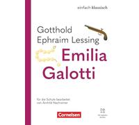 Einfach klassisch - Emilia Galotti - Ausgabe 2025 - Lektüre mit Audios: Emilia Galotti - Lektüre - Mit Audios