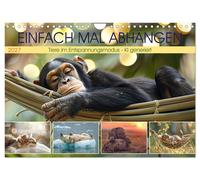 Einfach mal abhängen (Wandkalender 2027 DIN A4 quer), CALVENDO Monatskalender