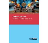 Einfache Sprache: DIN 8581-1 und DIN ISO 24495-1