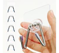 EINFAGOOD Gancio adesivo senza foratura, autoadesivo resistente, per asciugamani