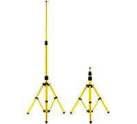 EINFEBEN Faretto LED da costruzione - Lampada da lavoro - Faro da lavoro - Faro da costruzione - con telaio e maniglia - Impermeabile IP65 (supporto singolo)