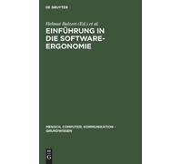 Einführung in die Software-Ergonomie (Copertina rigida)