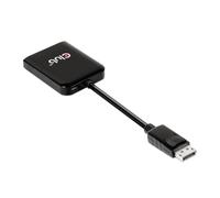 Eingang DisplayPort Stecker Ausgang 2x DisplayPort Buchse Untersttzt Dual Display 3840x216060HZ Untersttzung fr BT.2020 Farb NEW