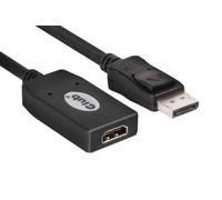 Eingang DisplayPort Stecker Ausgang HDMI Buchse Passiver Club 3D DisplayPort auf HDMI Adapter Konform mit der DisplayPort 1. NEW