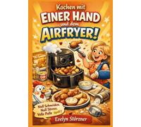 Einhand kochen mit dem Airfryer: Einfache Rezepte ohne Schneiden - selbstständig, sicher und alltagstauglich