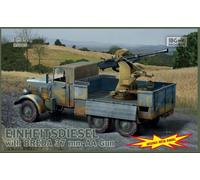 Einheitsdiesel with Breda 37mm AA Gun IBG Models 35005 1/35 Plastic & Metal