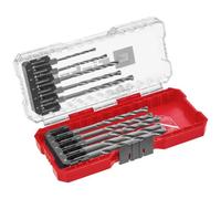 Einhell 108743 Acciaio per utensili Kit punte per pietra 10 parti 3 mm, 4 mm,