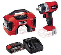 Einhell 1837840 Power X-Change 4326330 - Avvitatore a percussione, 18 V, 2,5 Ah, batteria agli ioni di litio inclusa