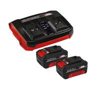 Einhell 18V 2 X 4.0Ah Power Batteria e Caricabatteria Kit LI-ION