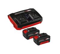 Einhell 18V 2 X 4.0Ah Power Batteria e Caricabatteria Kit LI-ION