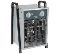 Einhell 2338266 EH 5000 Riscaldatore da cantiere 2500 W, 5000 W Grigio, Nero
