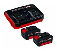 Kit 2 Batterie Einhell PXC 18V 4Ah + Doppio Caricabatterie